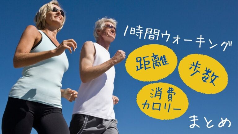 保存版 ウォーキング1時間の距離 消費カロリー 歩数のまとめ ワーママきらり Sライフハック
